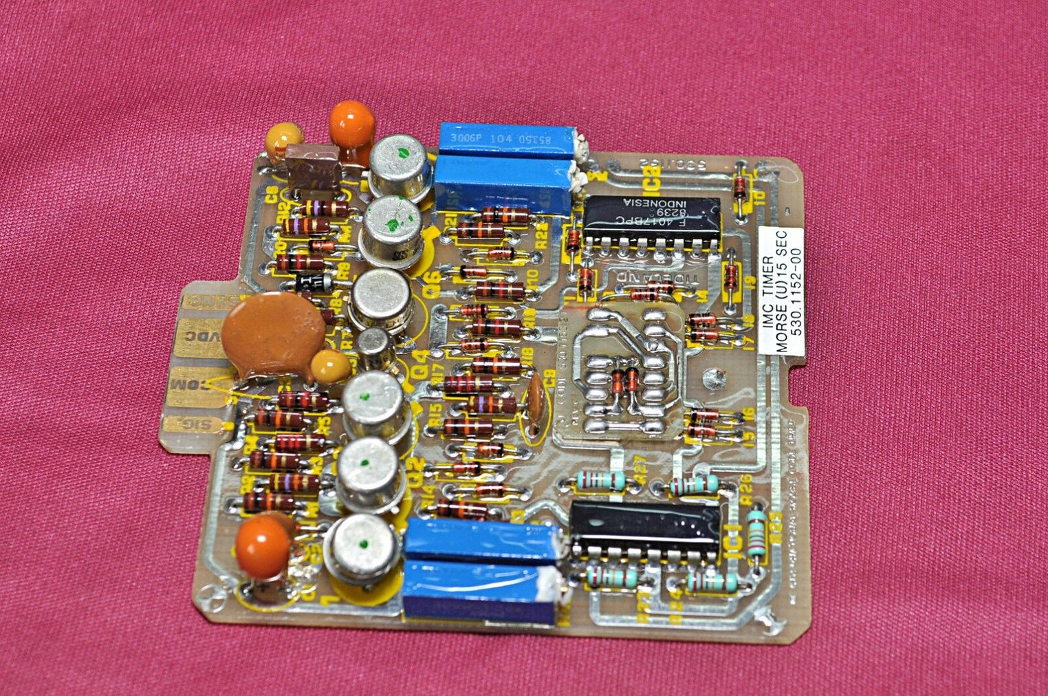 Imc timer 530-1152-02 pcb card 349.1070 rev.M