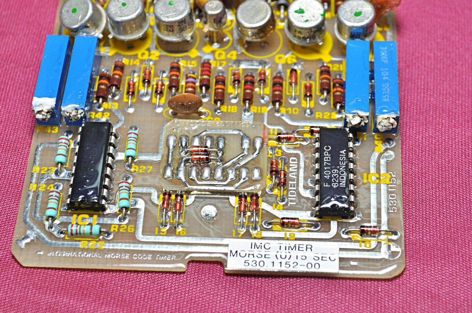 Imc timer 530-1152-02 pcb card 349.1070 rev.M