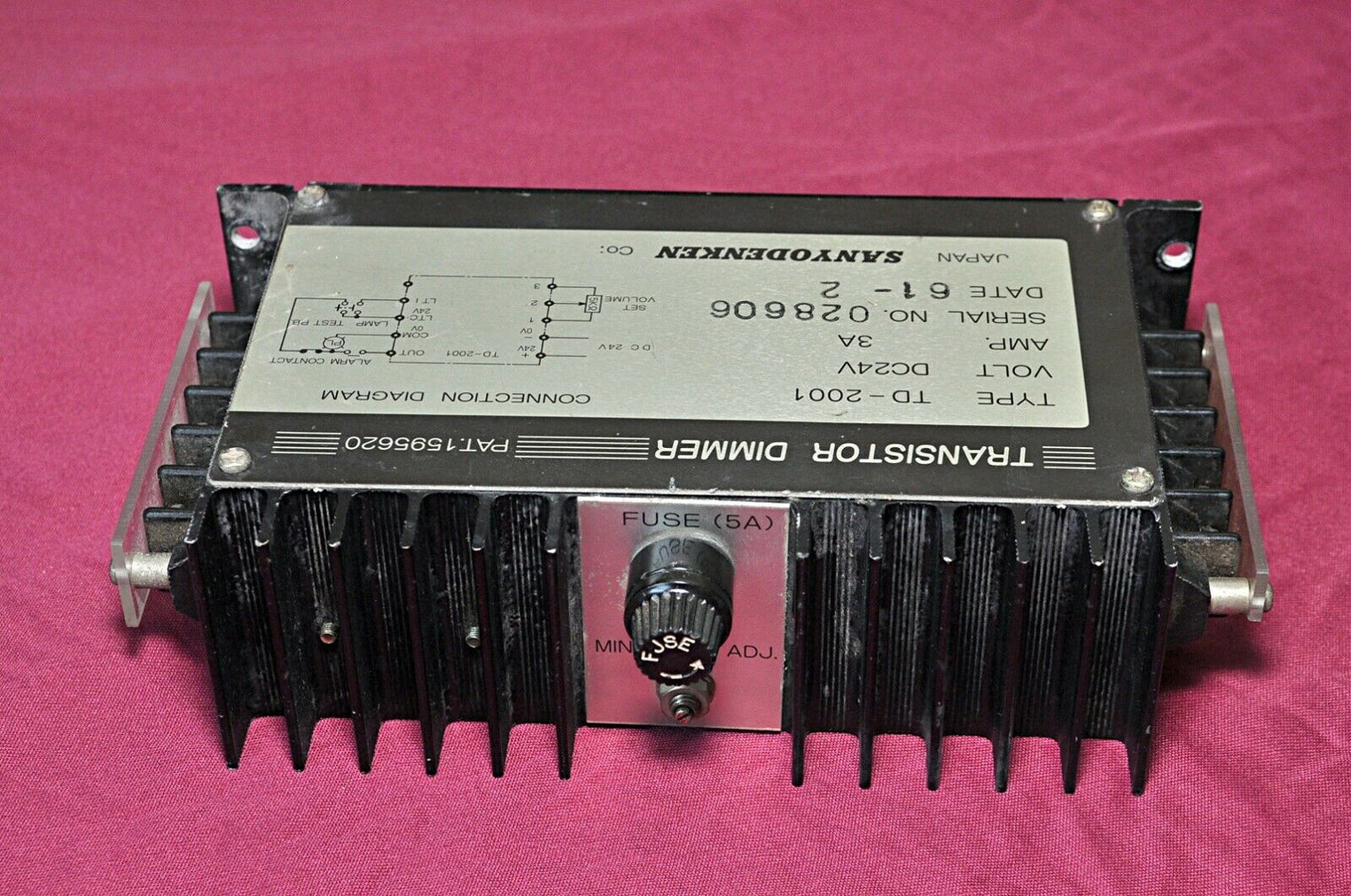 Sanyodenken td-2001 transistor dimmer