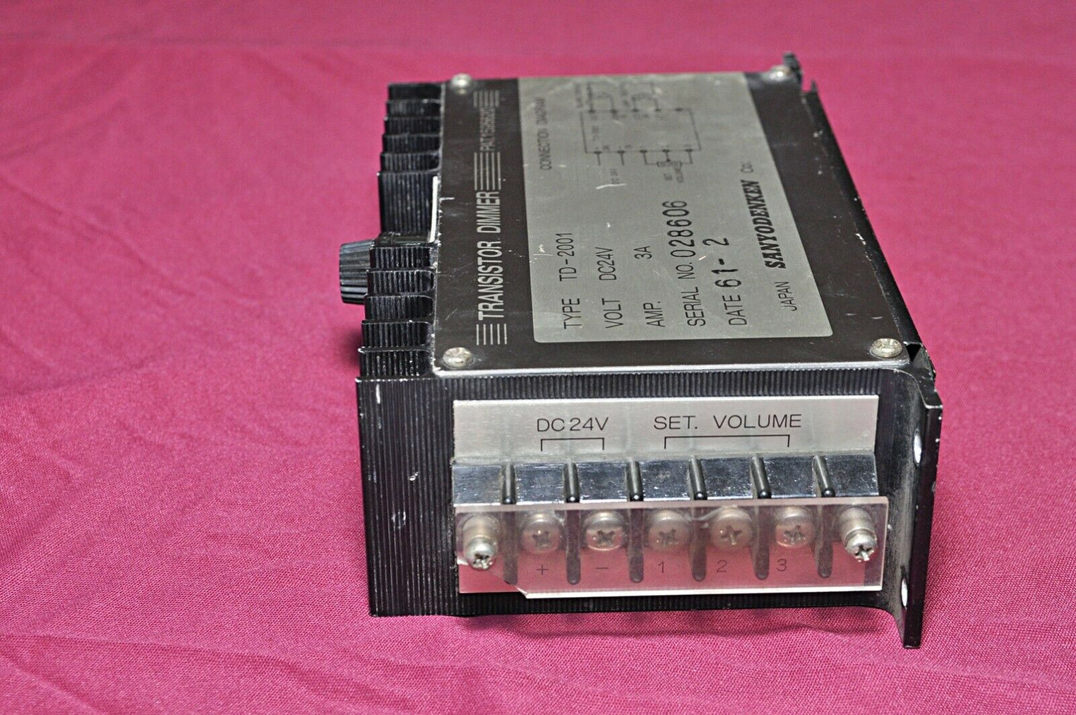 Sanyodenken td-2001 transistor dimmer