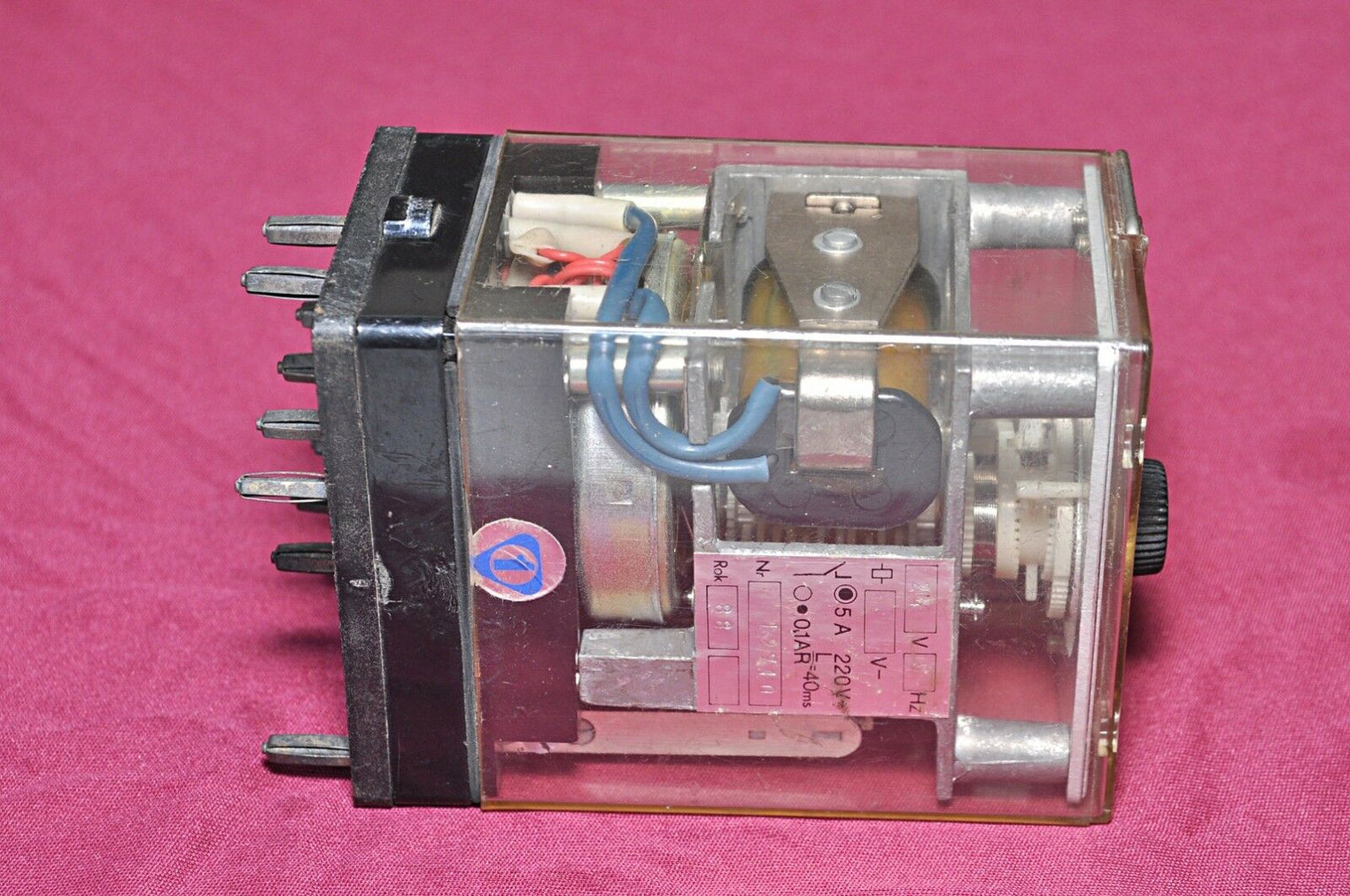 Refa rts-61 time relay 220v 60hz used