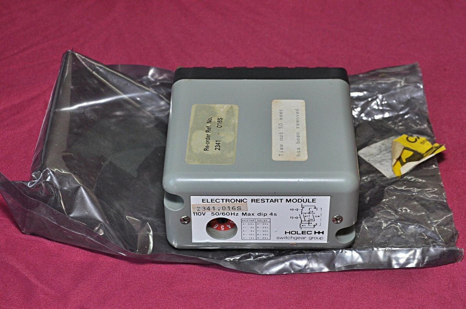 Holec 2341.016s electronic restart module