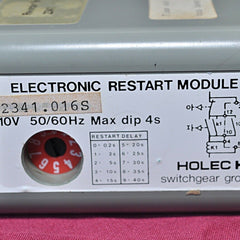 Holec 2341.016s electronic restart module