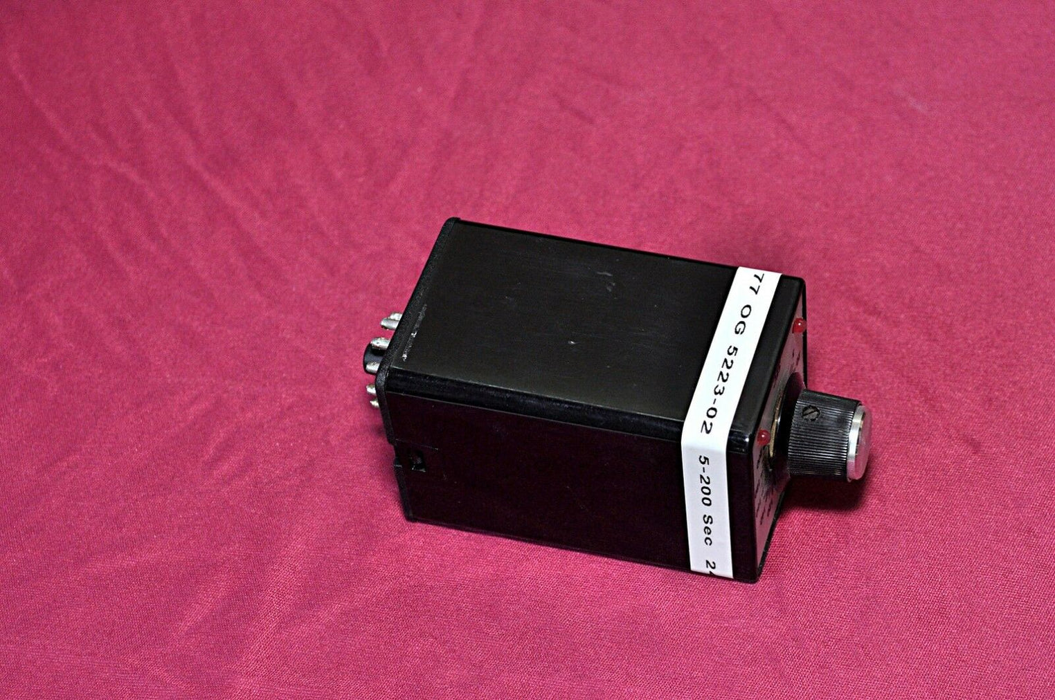 77Og 5223/02 Relay Delay On 5-200 Secs