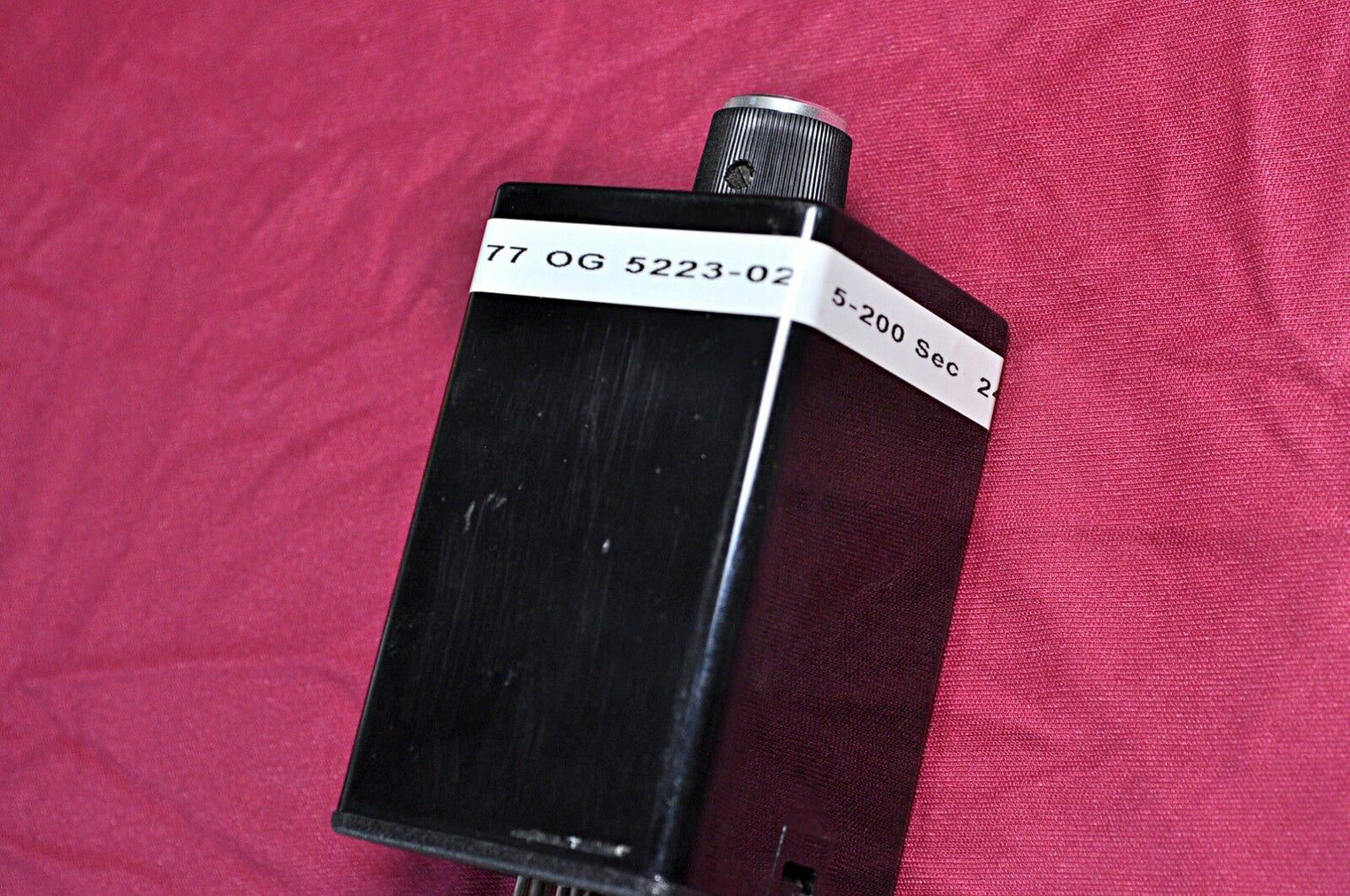 77Og 5223/02 Relay Delay On 5-200 Secs