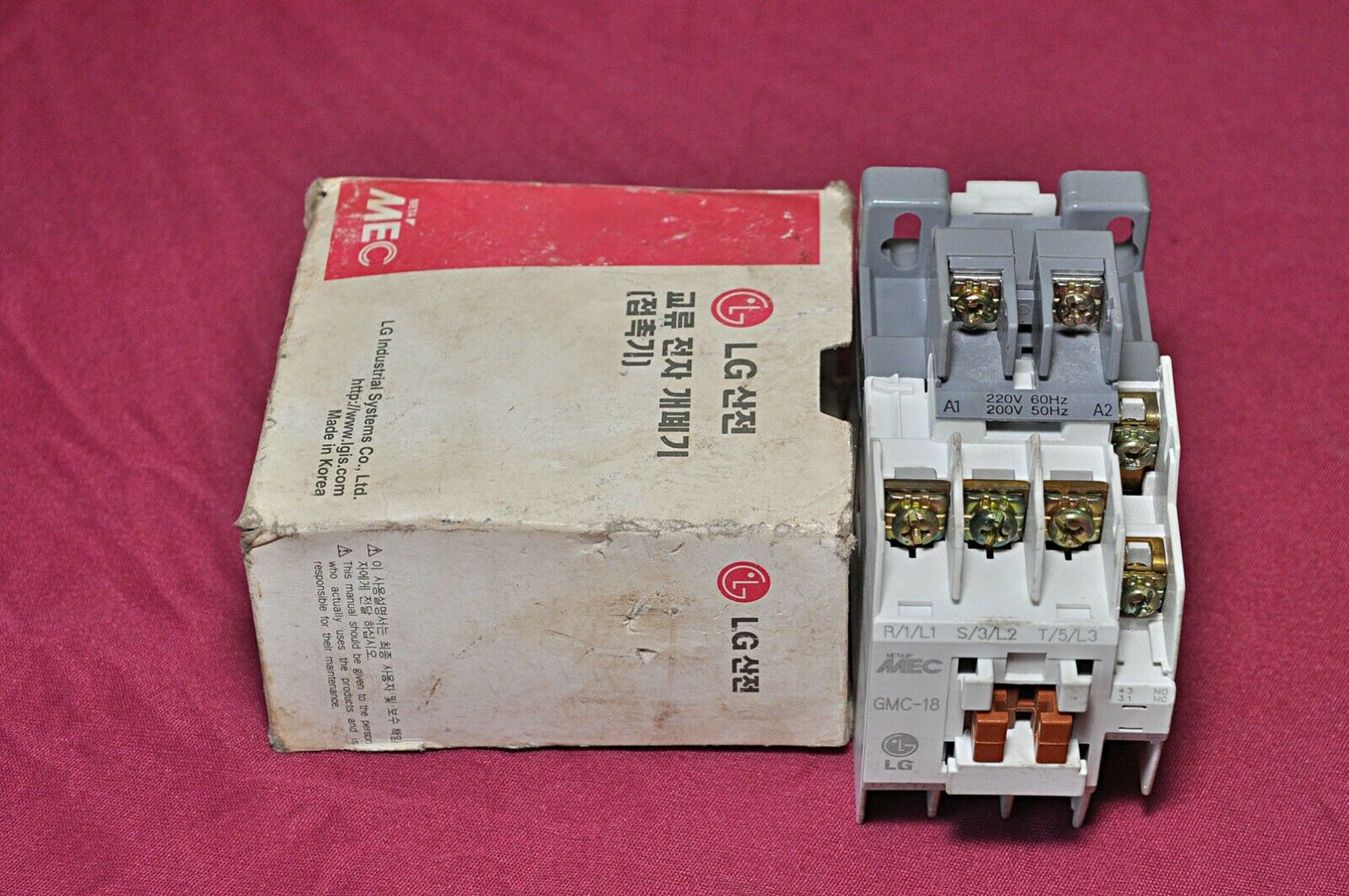 Lg mec gmc(d)-18 contactor