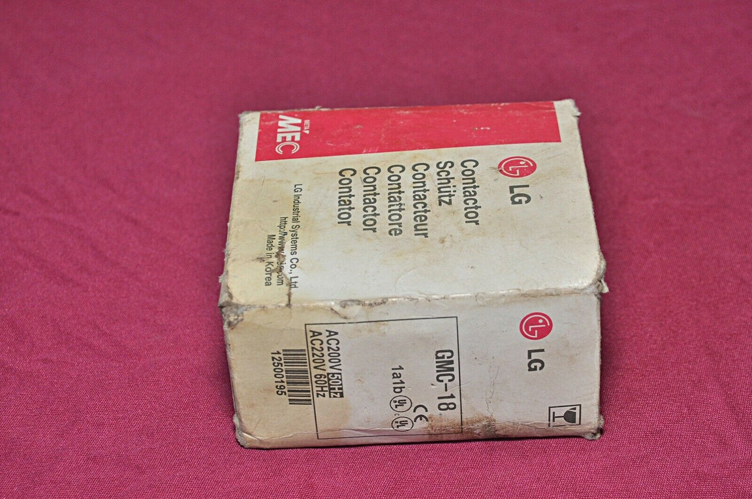 Lg mec gmc(d)-18 contactor