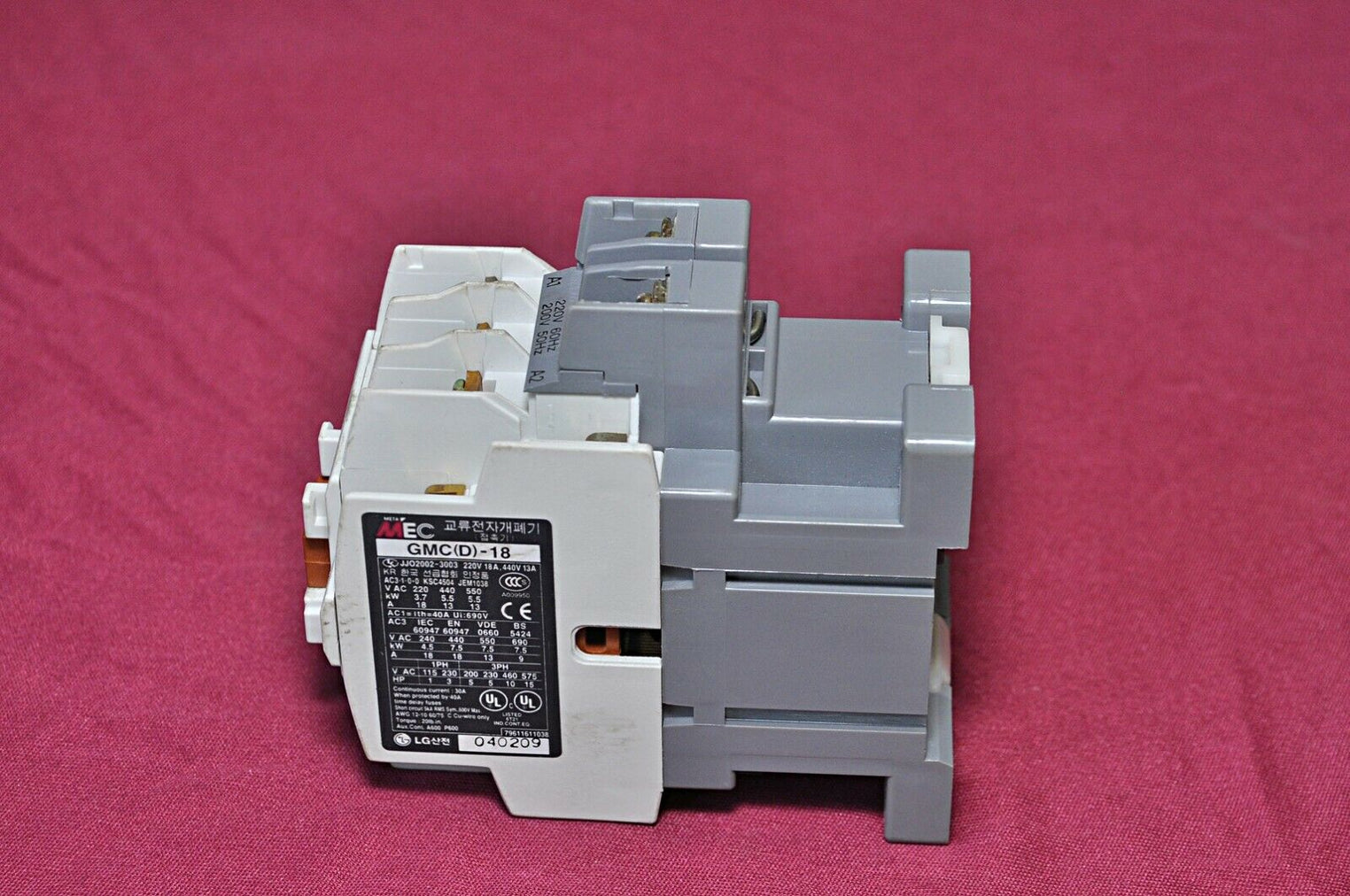Lg mec gmc(d)-18 contactor