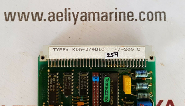 Autronica kda-3/4u10 pcb crad 7252-052-0002