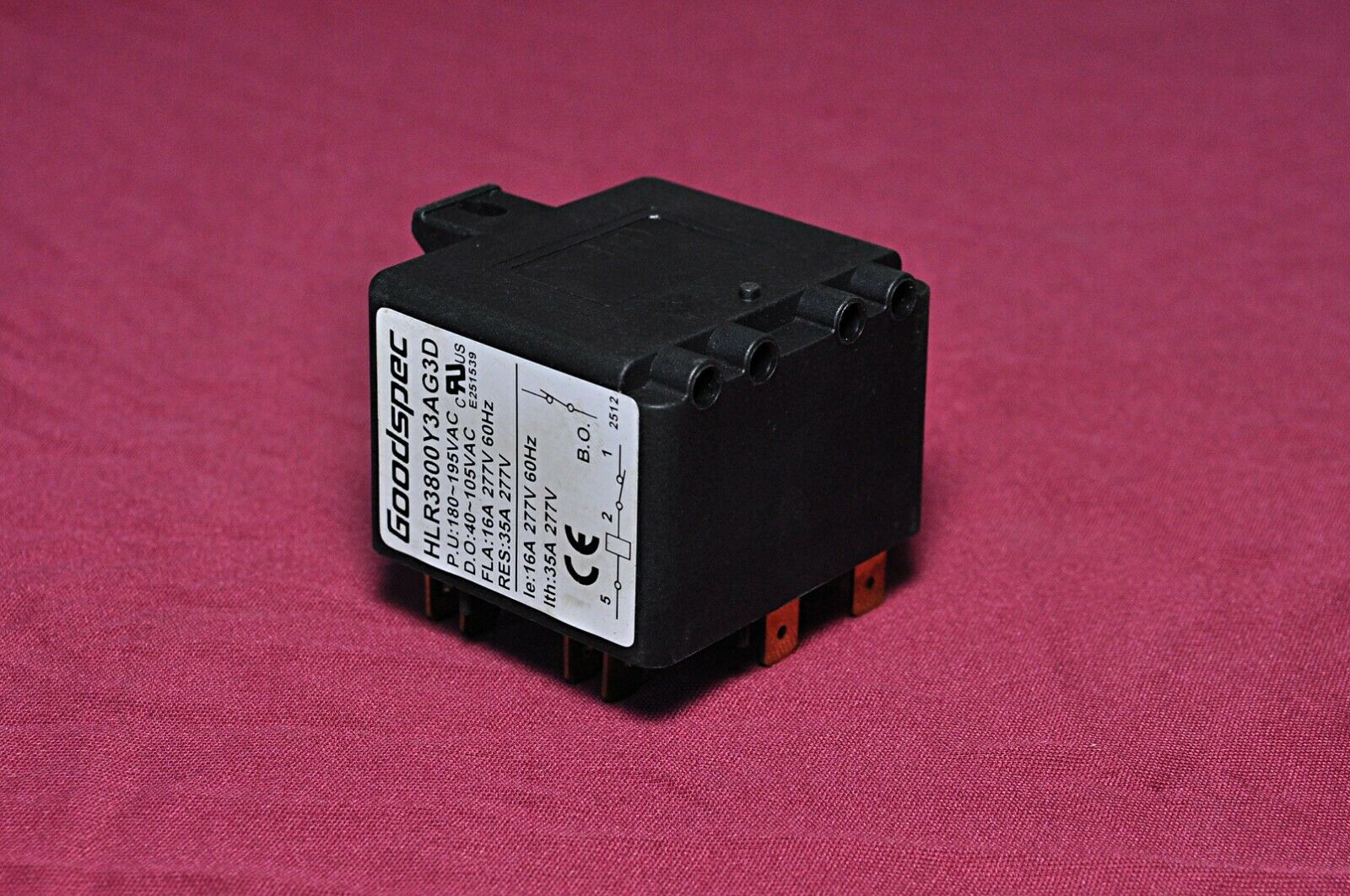 Goodspec hlr3800y3ag3d relay