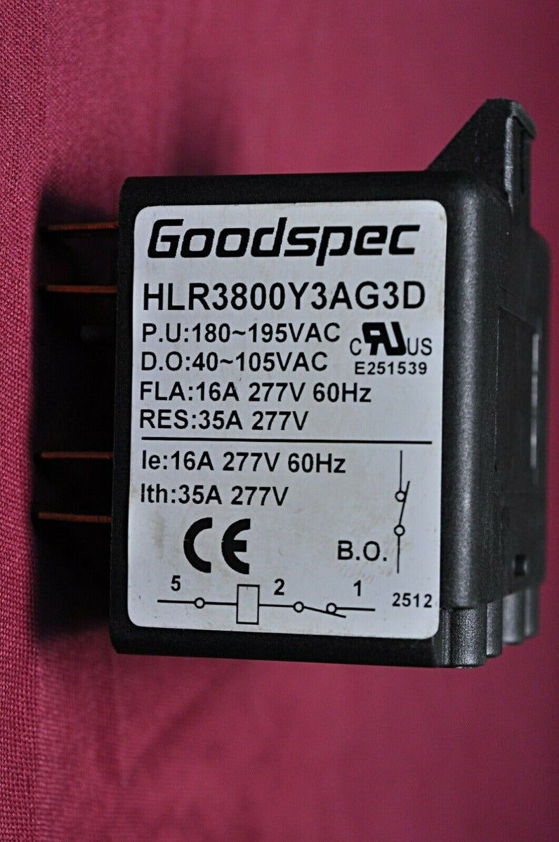 Goodspec hlr3800y3ag3d relay