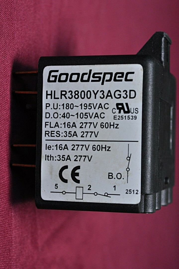 Goodspec hlr3800y3ag3d relay