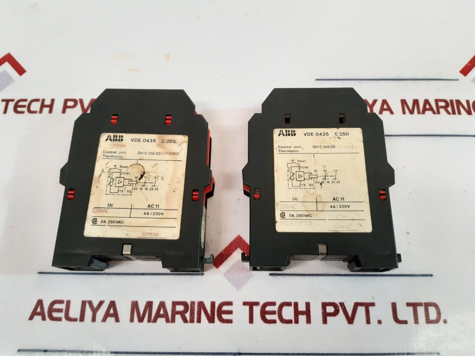 Abb c106.02 thermistor control unit gh c106.0201r0002