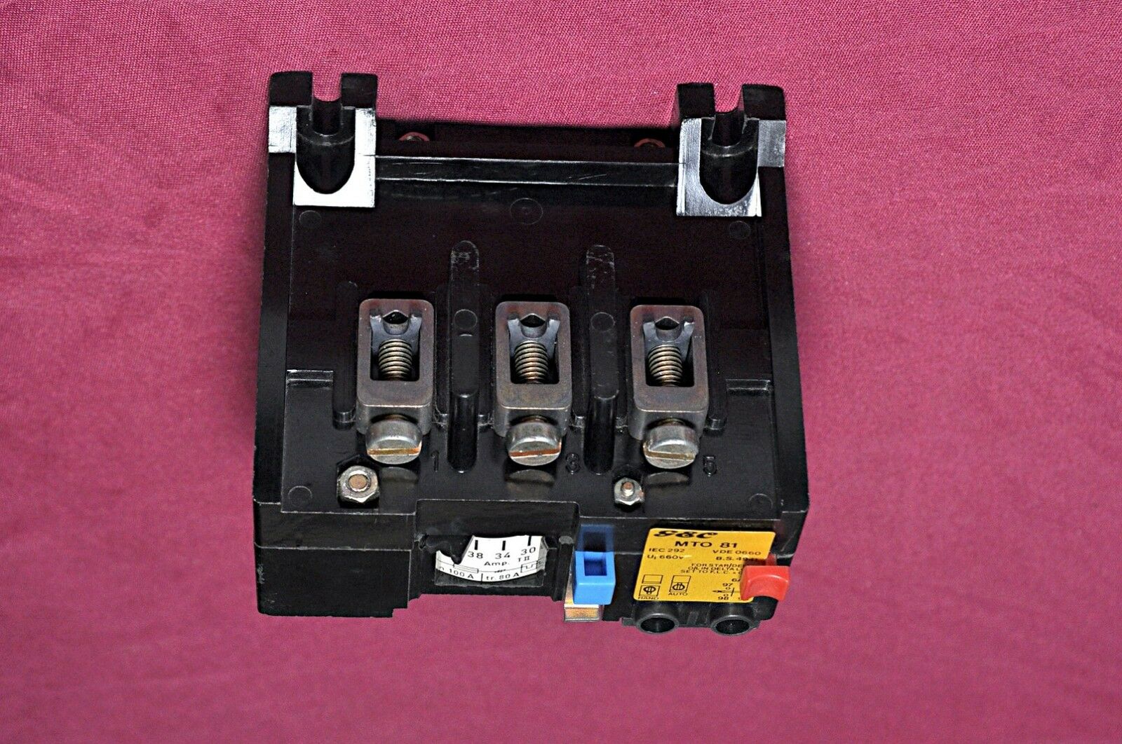 Gec mto 81 overload relay 100a