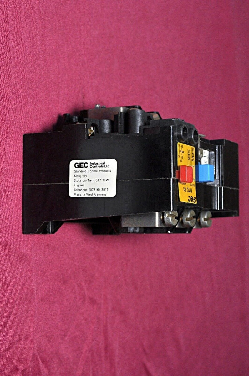 Gec mto 81 overload relay 100a