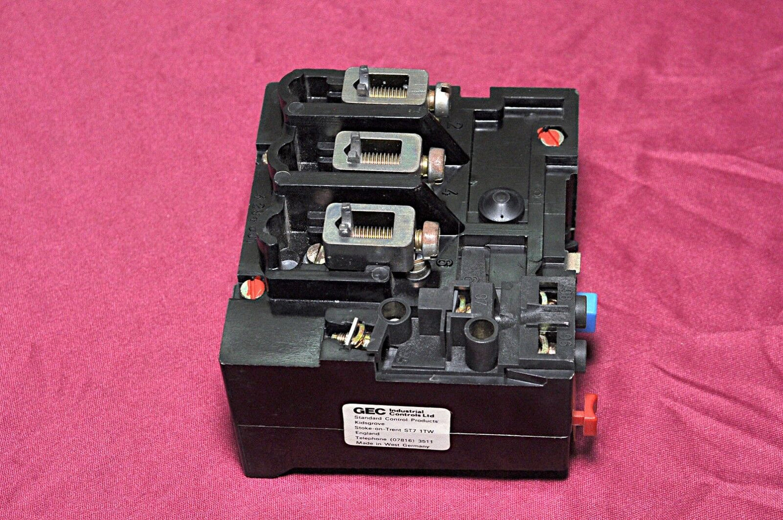 Gec mto 81 overload relay 100a