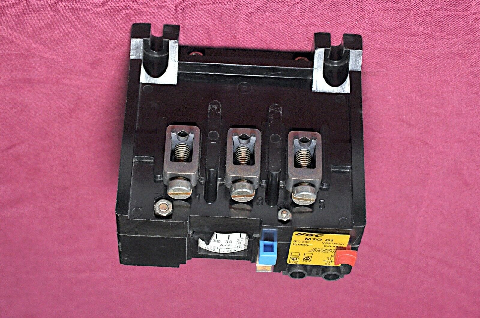 Gec mto 81 overload relay 100a