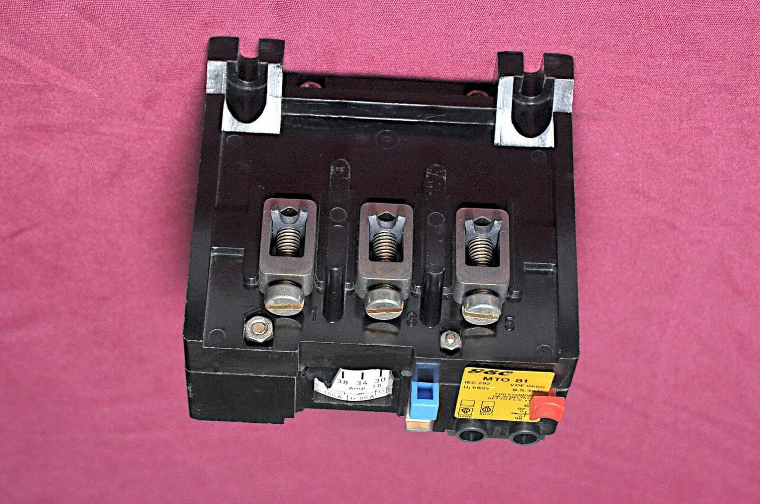 Gec mto 81 overload relay 100a