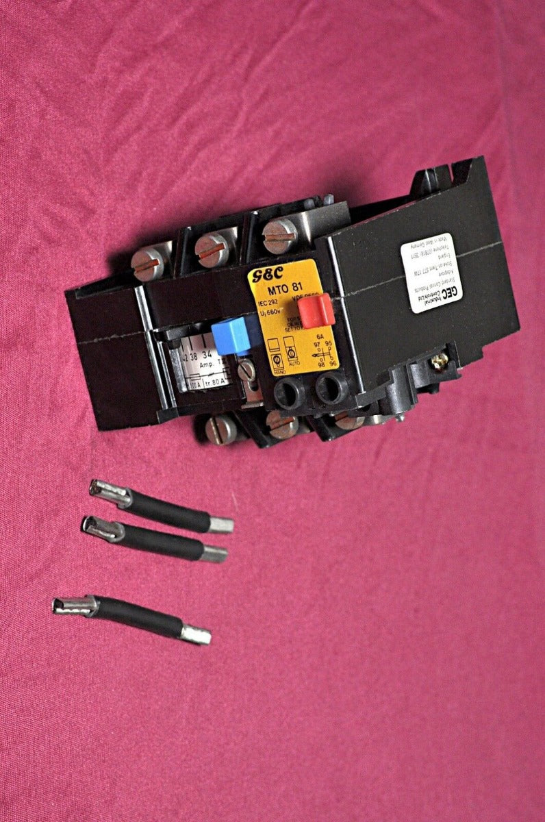 Gec mto 81 overload relay 100a