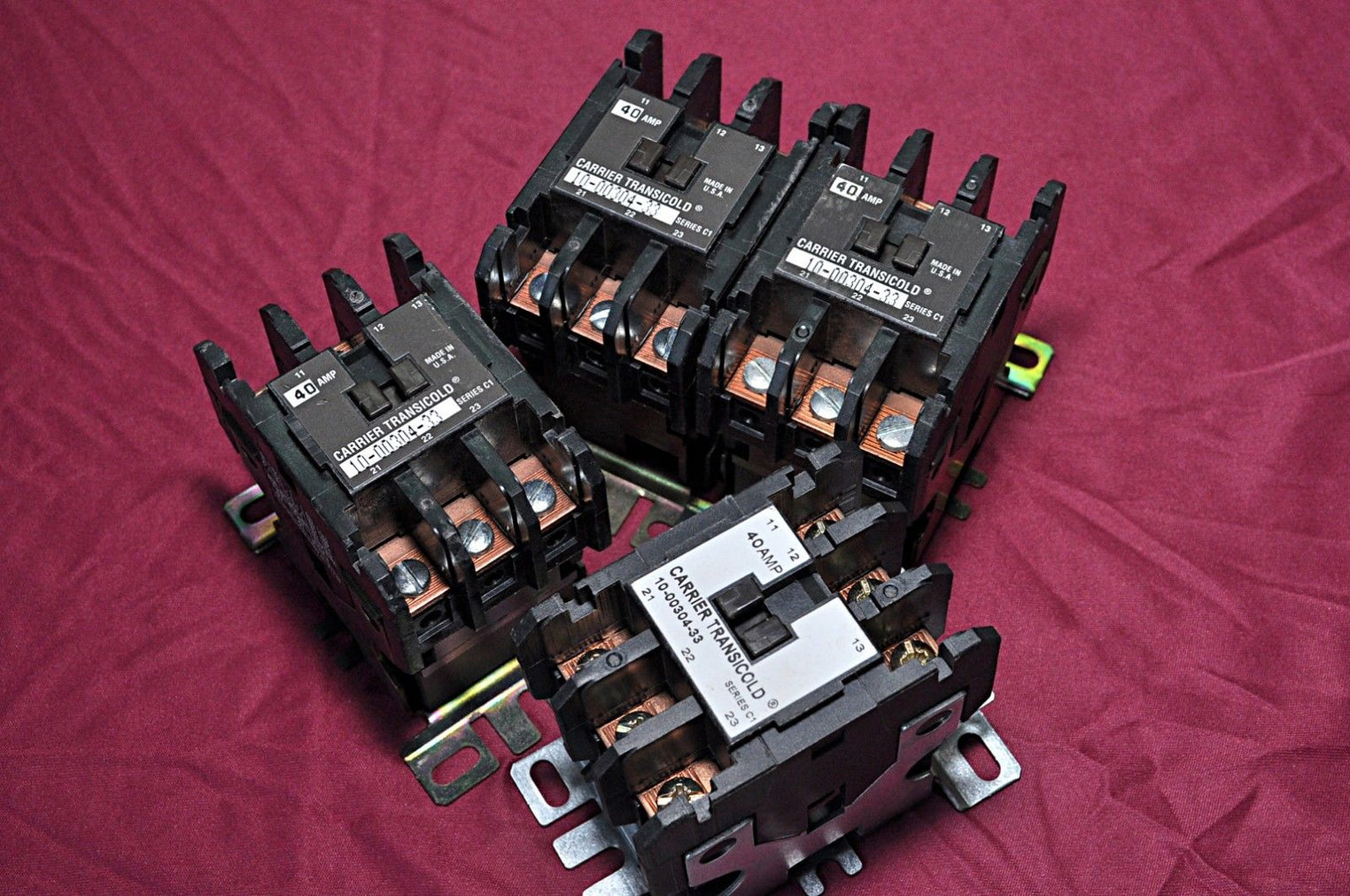 Carrier transicold 10-00304-33 contactor 24v 50-60hz