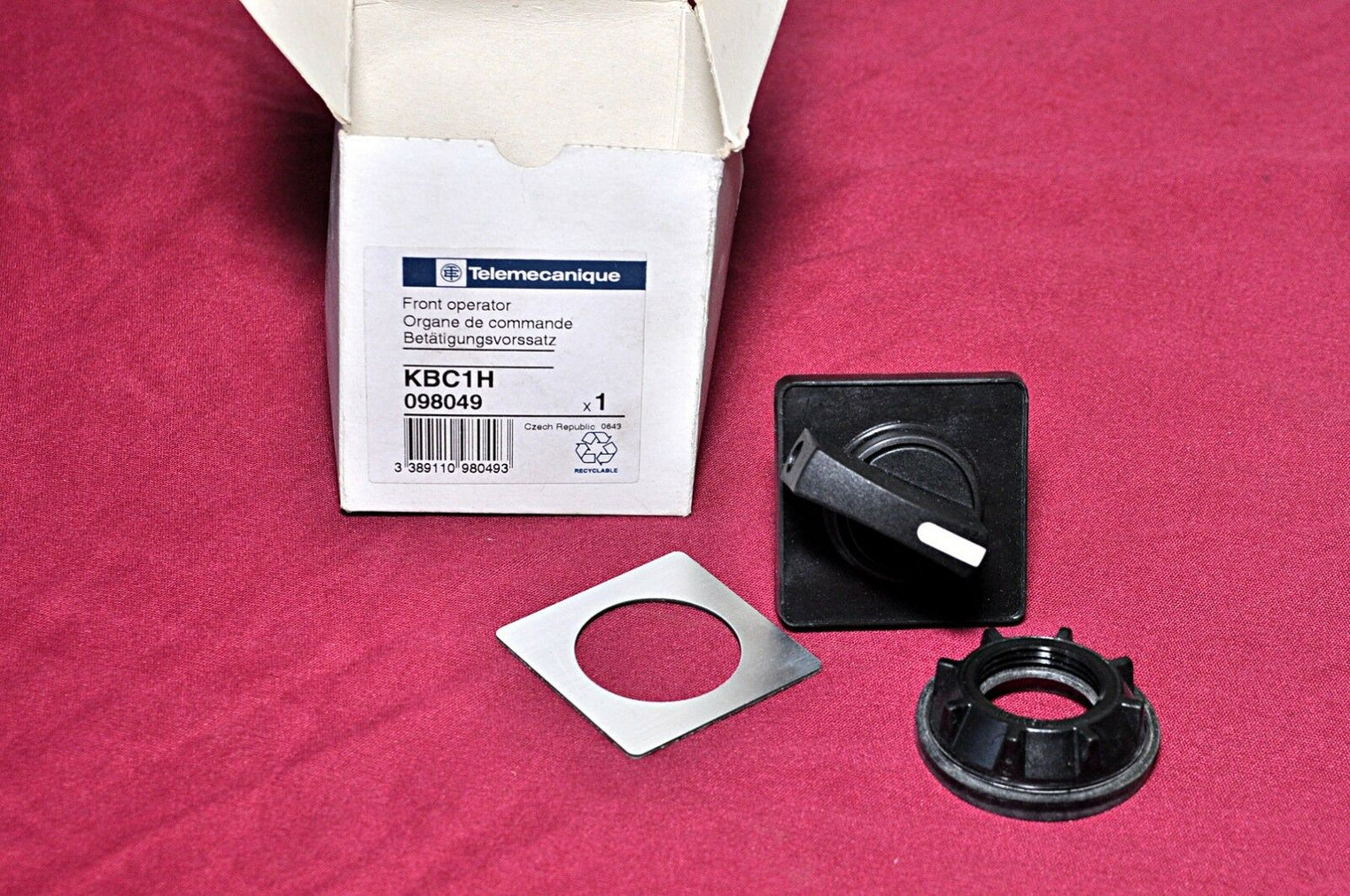 Telemecanique kbc1h 098049 front operator