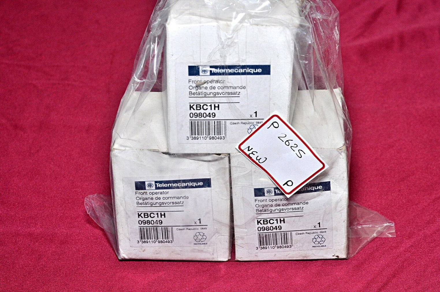 Telemecanique kbc1h 098049 front operator