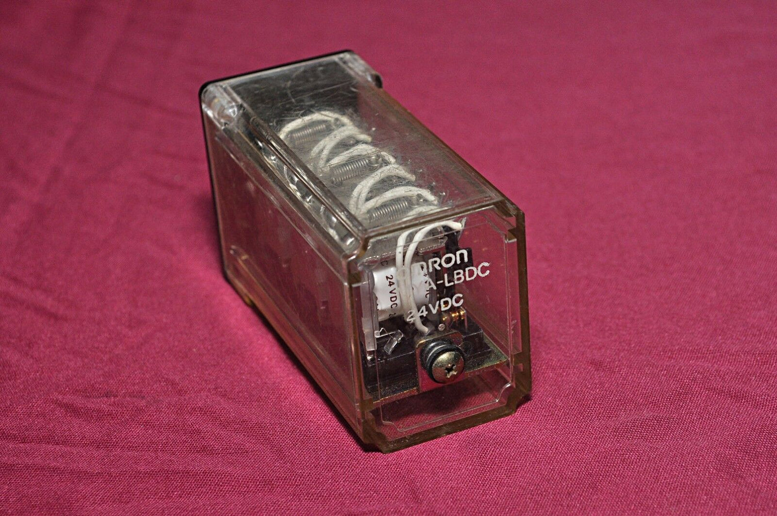 Set of 3x Omron mya-lbdc 24vdc relay