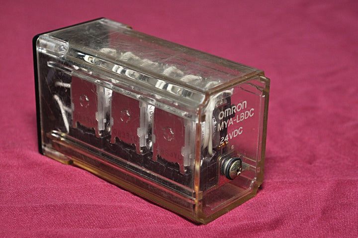 Set of 3x Omron mya-lbdc 24vdc relay