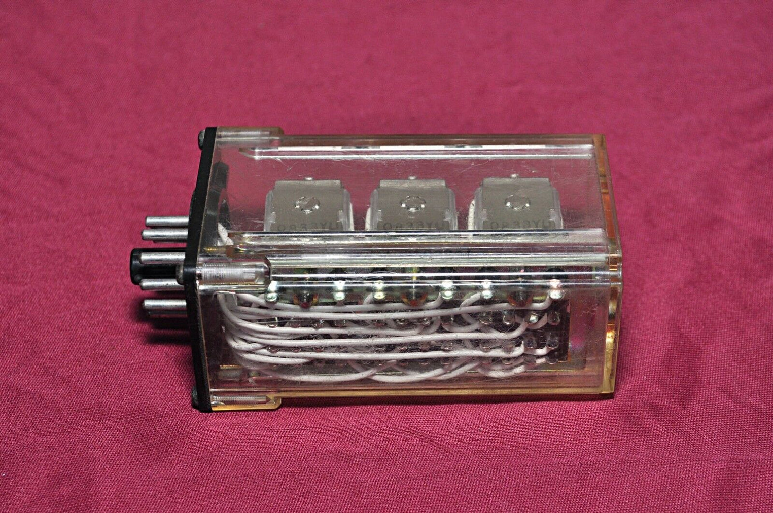 Set of 3x Omron mya-lbdc 24vdc relay