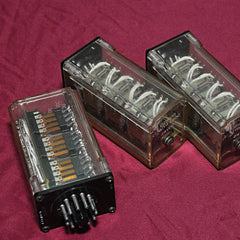 Set of 3x Omron mya-lbdc 24vdc relay