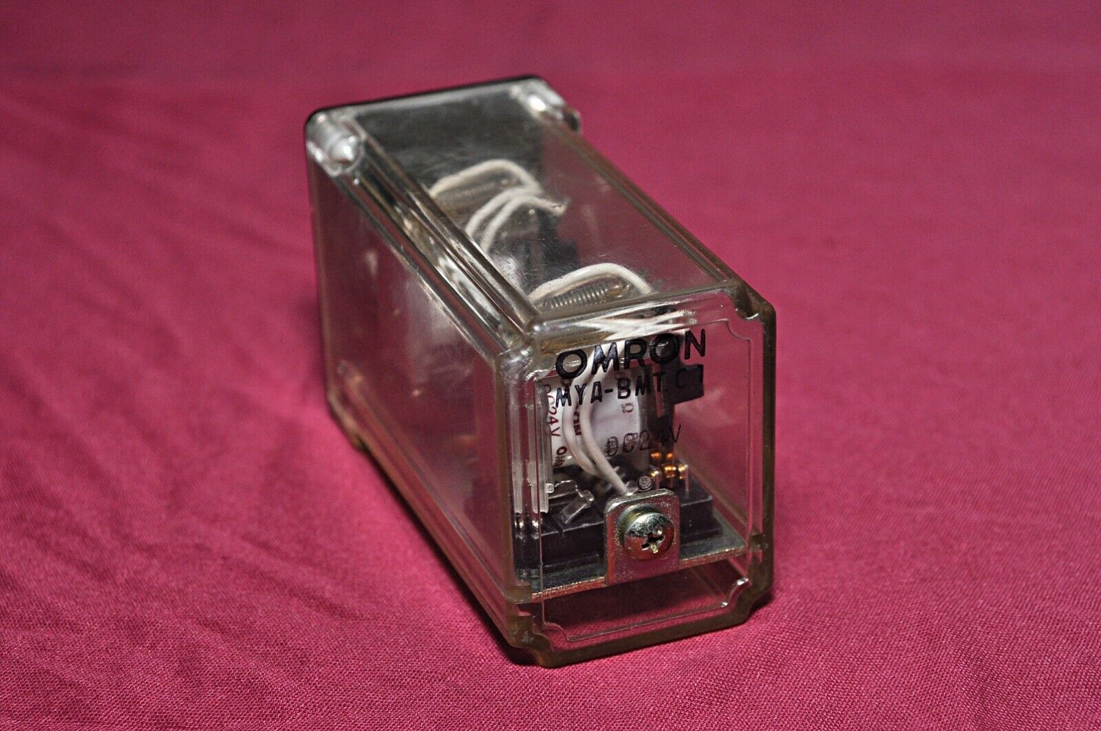 Omron mya-bmt c1 dc 24v relay