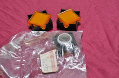 Telemecanique xbfg 175 yellow lens pushbutton