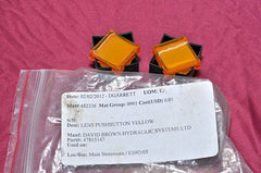 Telemecanique xbfg 175 yellow lens pushbutton