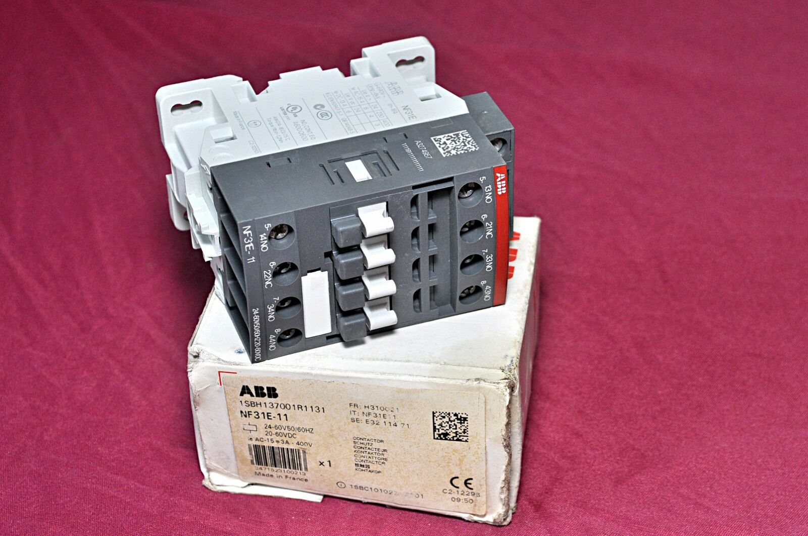 Abb contactor nf31e-11 1 sbh137001r1331