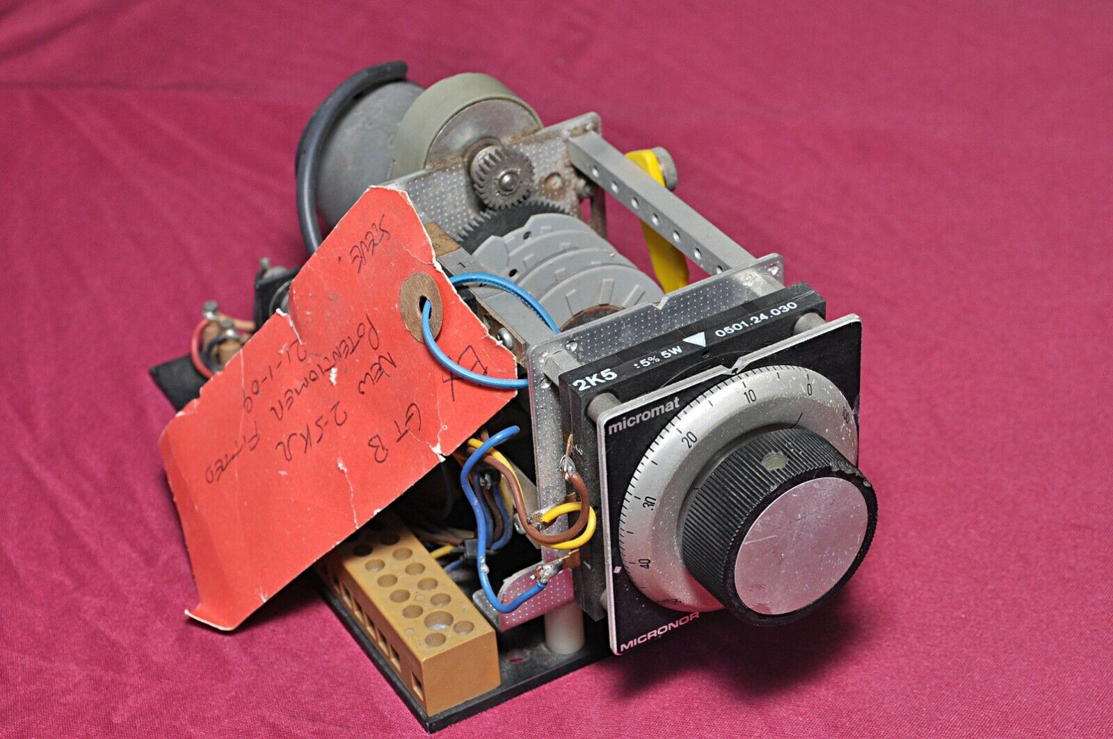 Micronor micromat turn motorized potentiometer