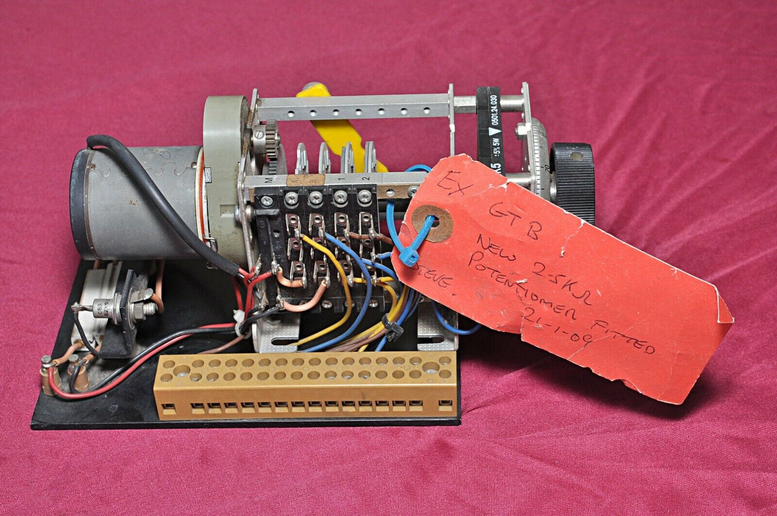 Micronor micromat turn motorized potentiometer
