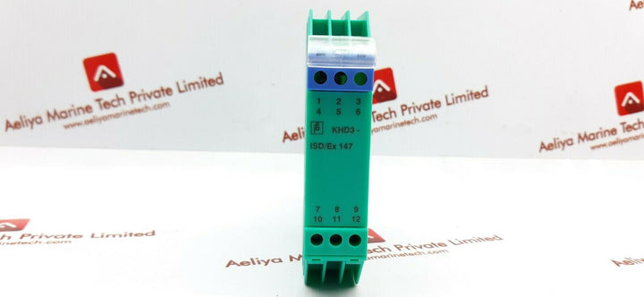 Pepperl+fuchs khd3-isd/ex 147 solenoid driver