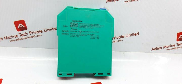 Pepperl+fuchs khd3-isd/ex 147 solenoid driver