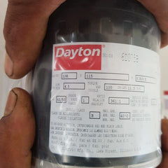 Dayton 6z075b industrial gear motor