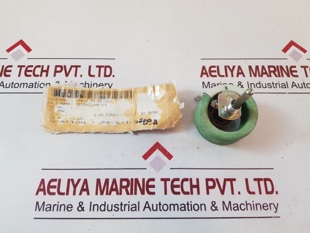 278.0.75.01.024 Potentiometer 5A, 35W
