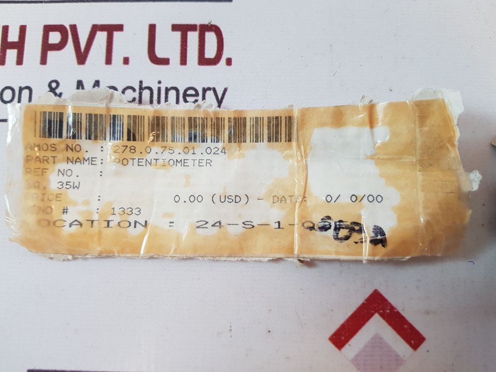 278.0.75.01.024 Potentiometer 5A, 35W
