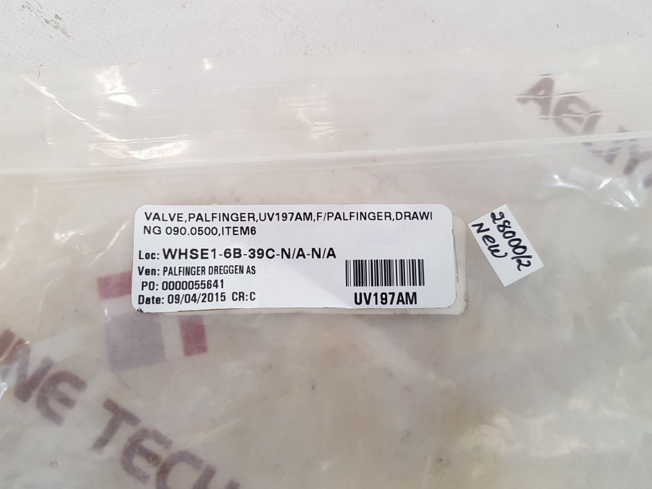 Palfinger Uv197Am Valve 0004673