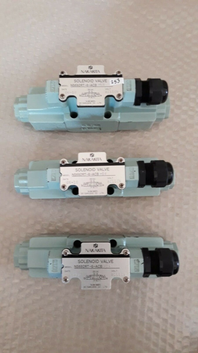 Nakakita ns692rt-6-acb-54 solenoid valve 110v