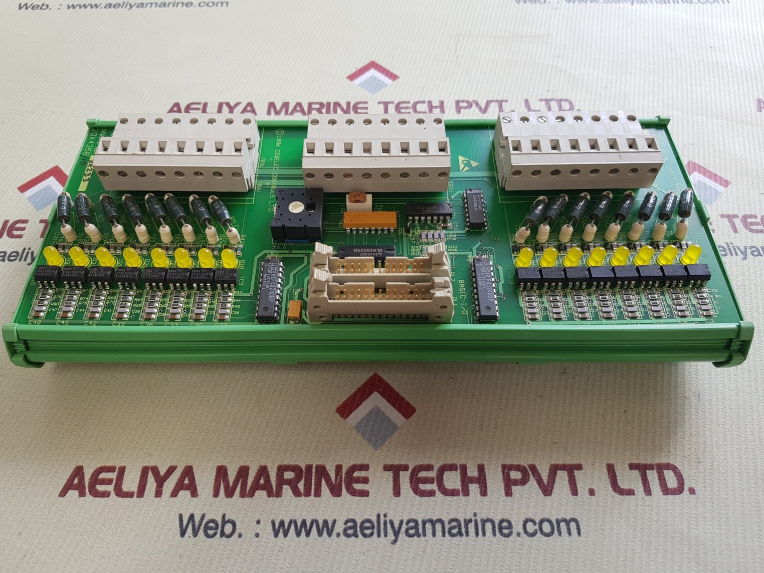cegelec m73-60001 16 way digital input panel