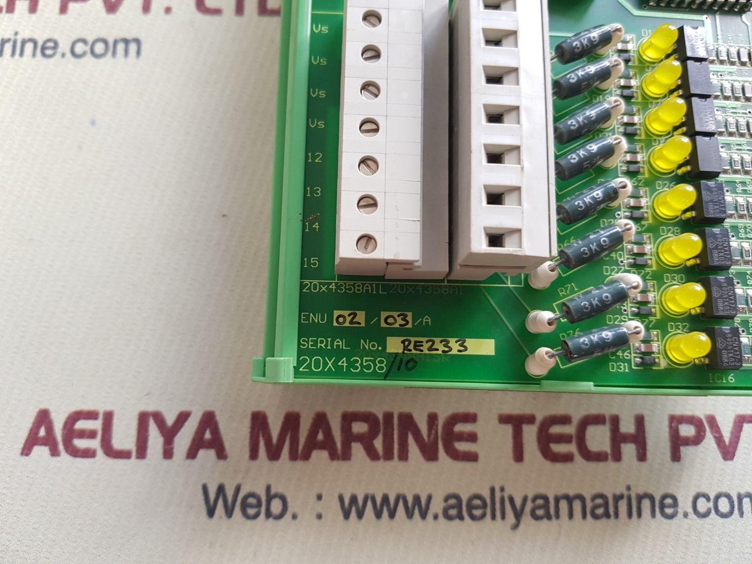 cegelec m73-60001 16 way digital input panel