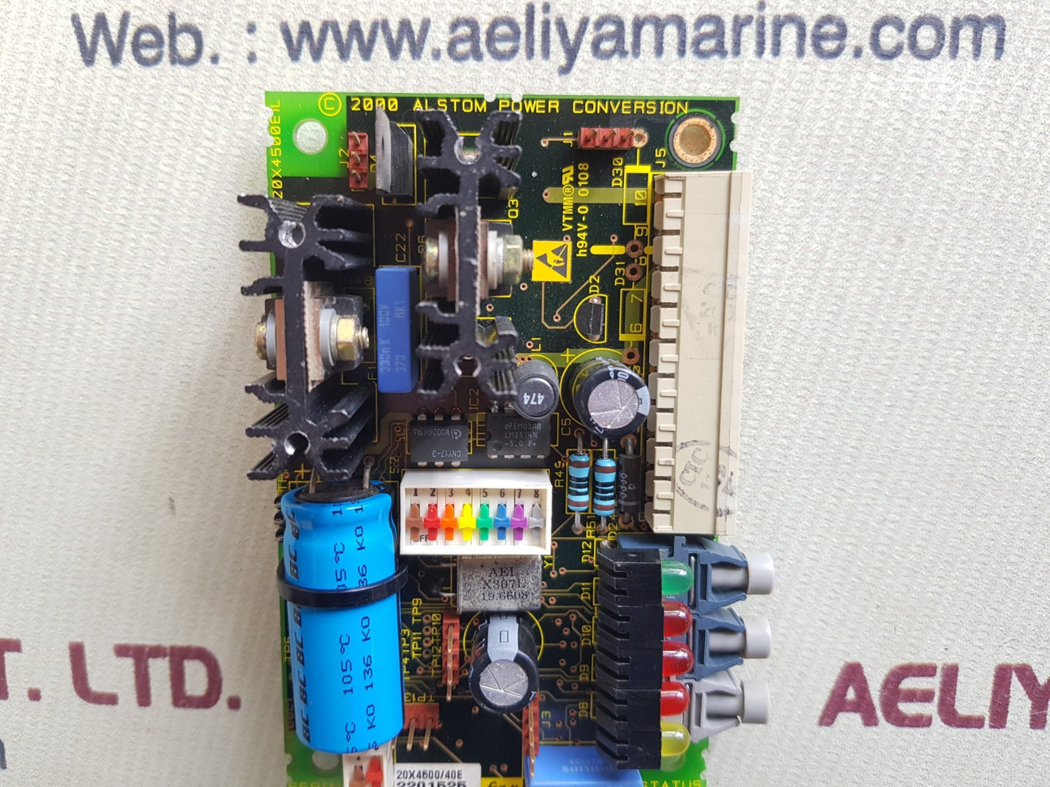 Alstom 20x4373/10b pcb thyristor gate drive vdm25000
