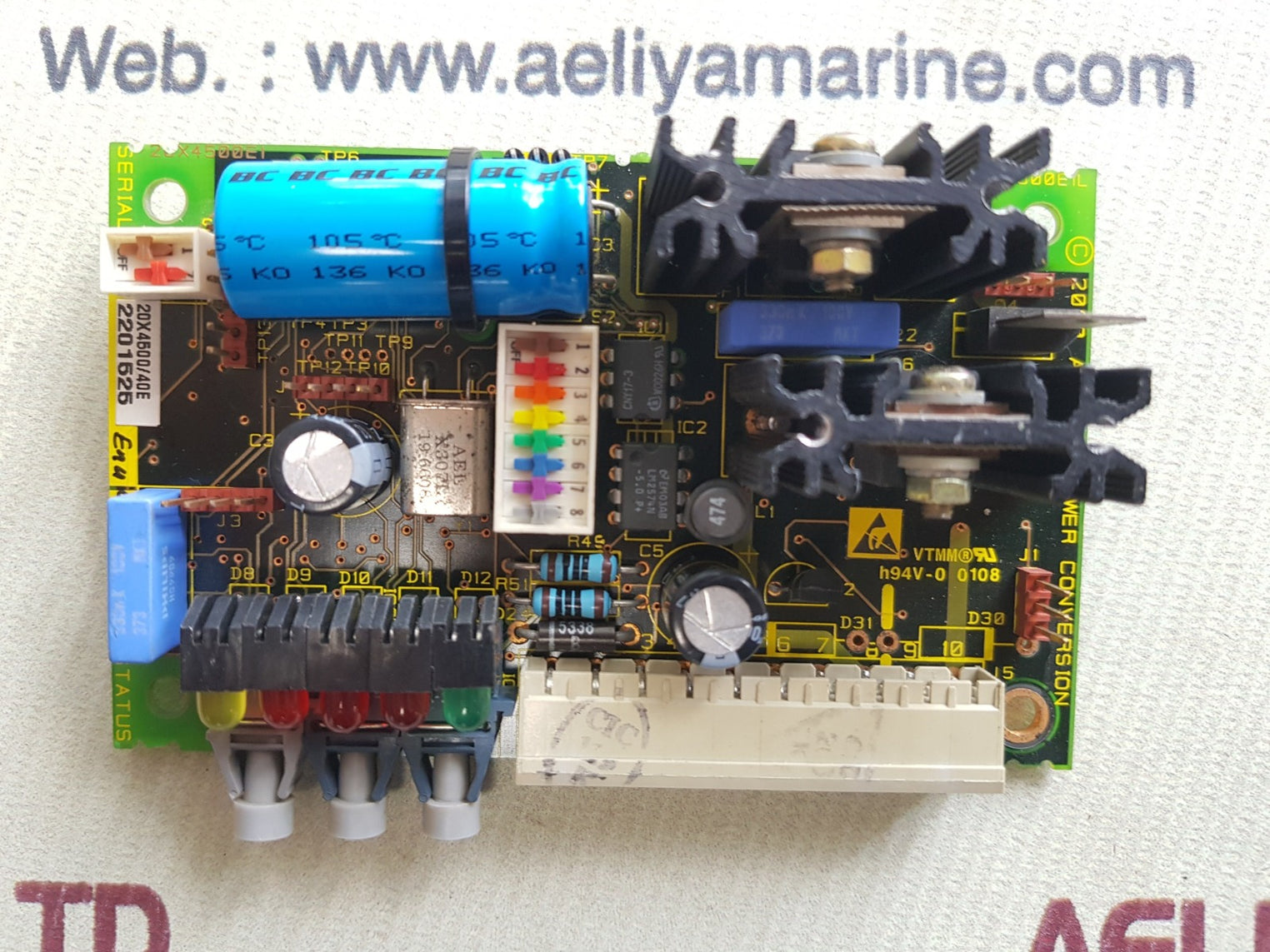 Alstom 20x4373/10b pcb thyristor gate drive vdm25000