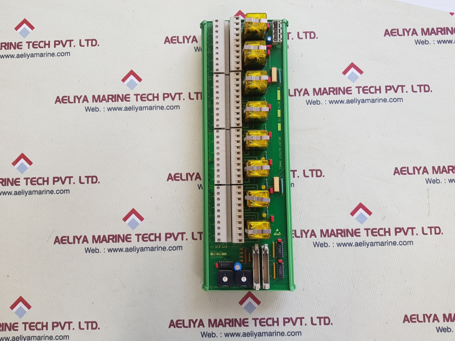 Cegelec m75-60002 relay output panel