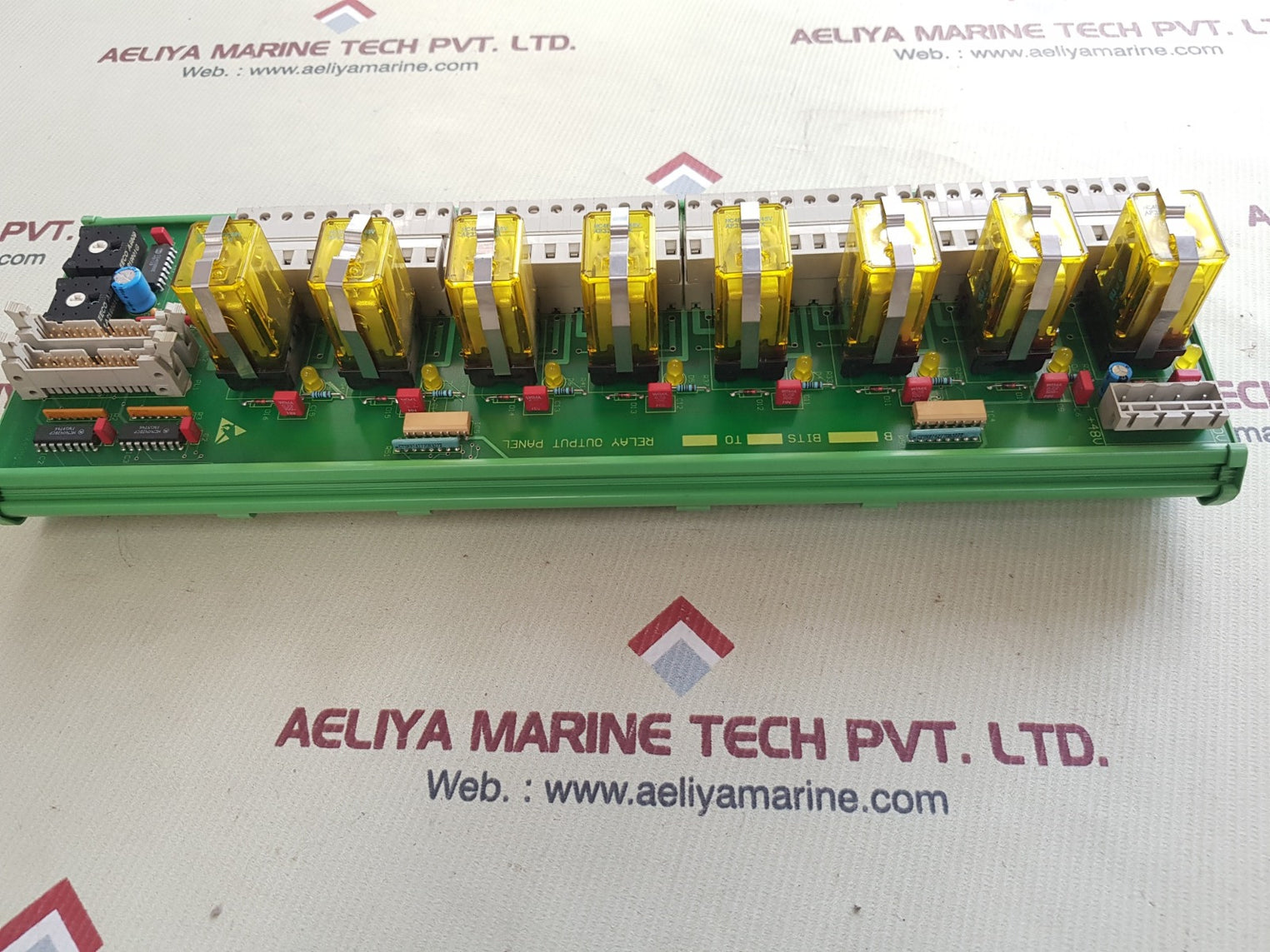 Cegelec m75-60002 relay output panel