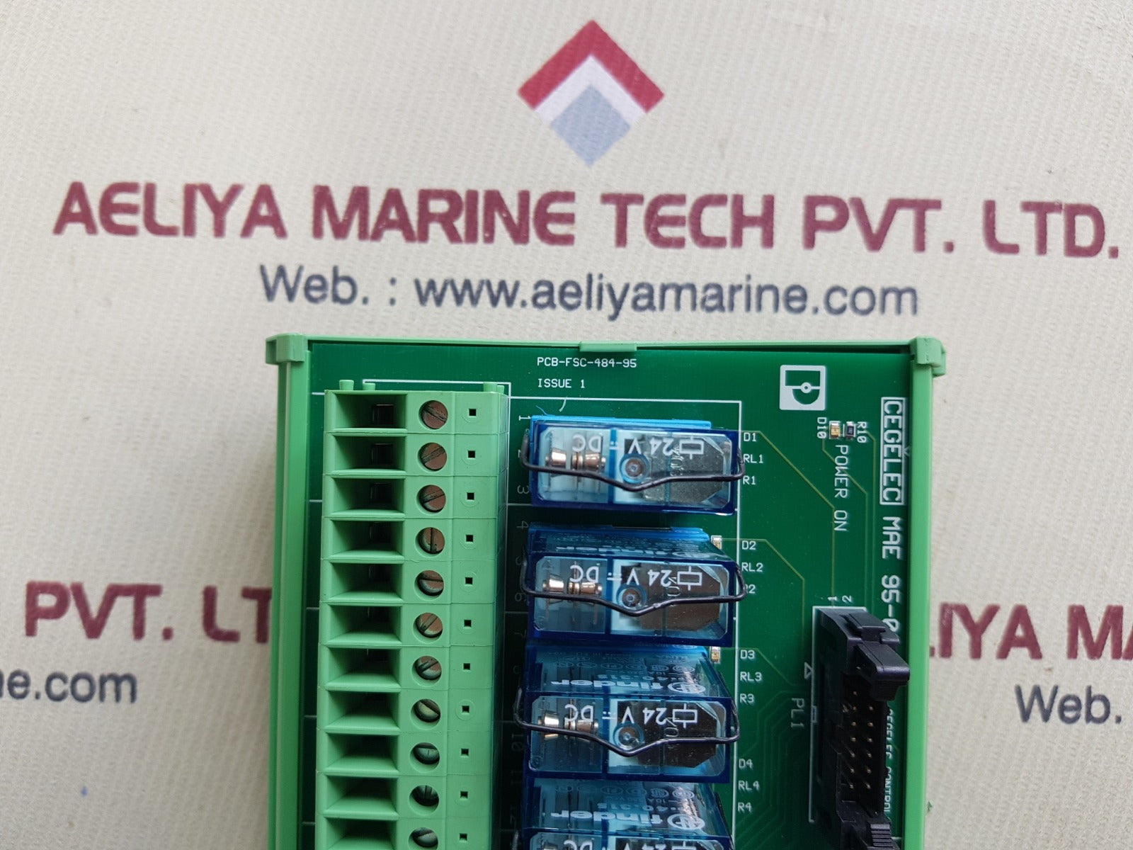 Cegelec  digital output terminal module mae-95-06